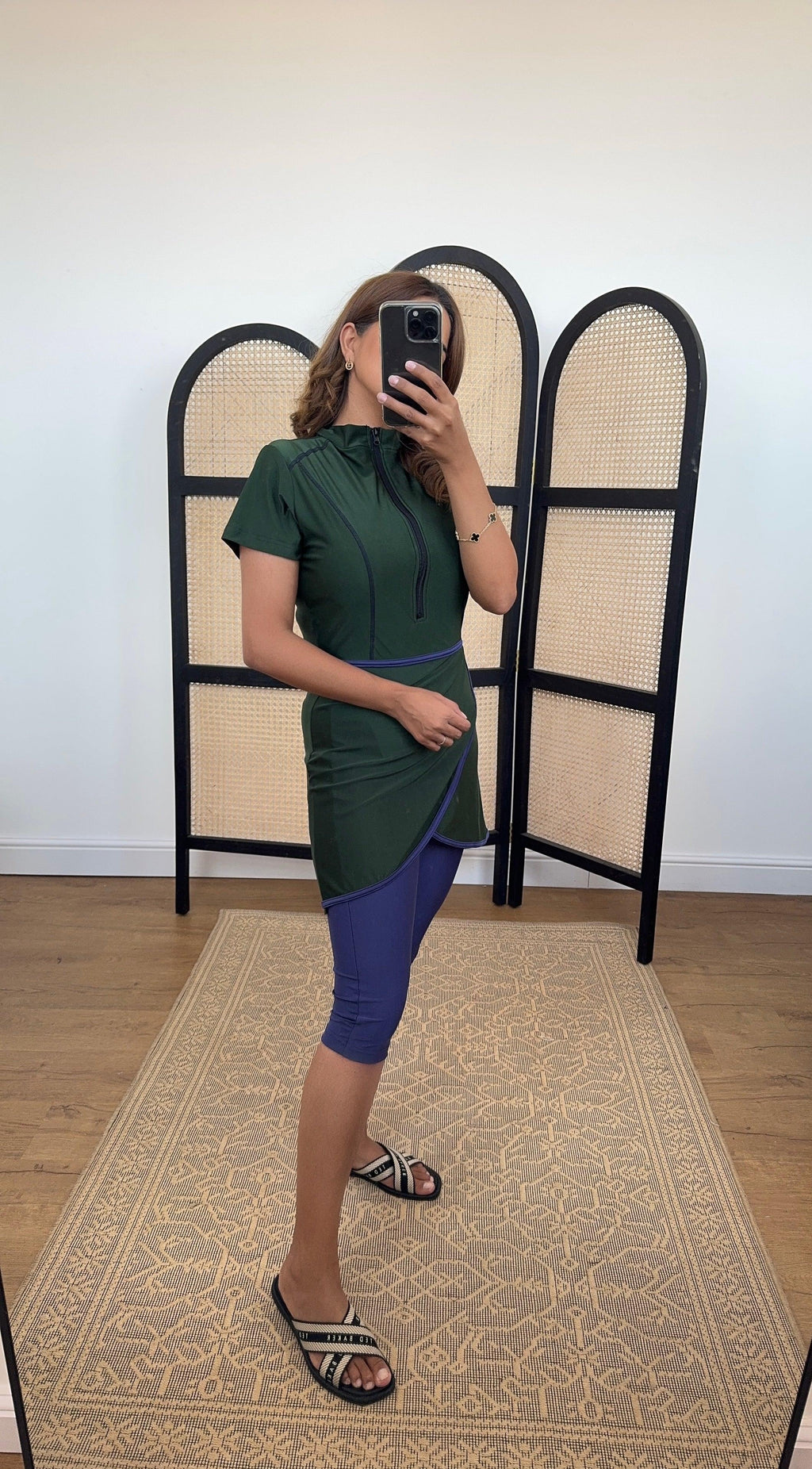 ZANIA MAILLOT DE BAIN EN VERT