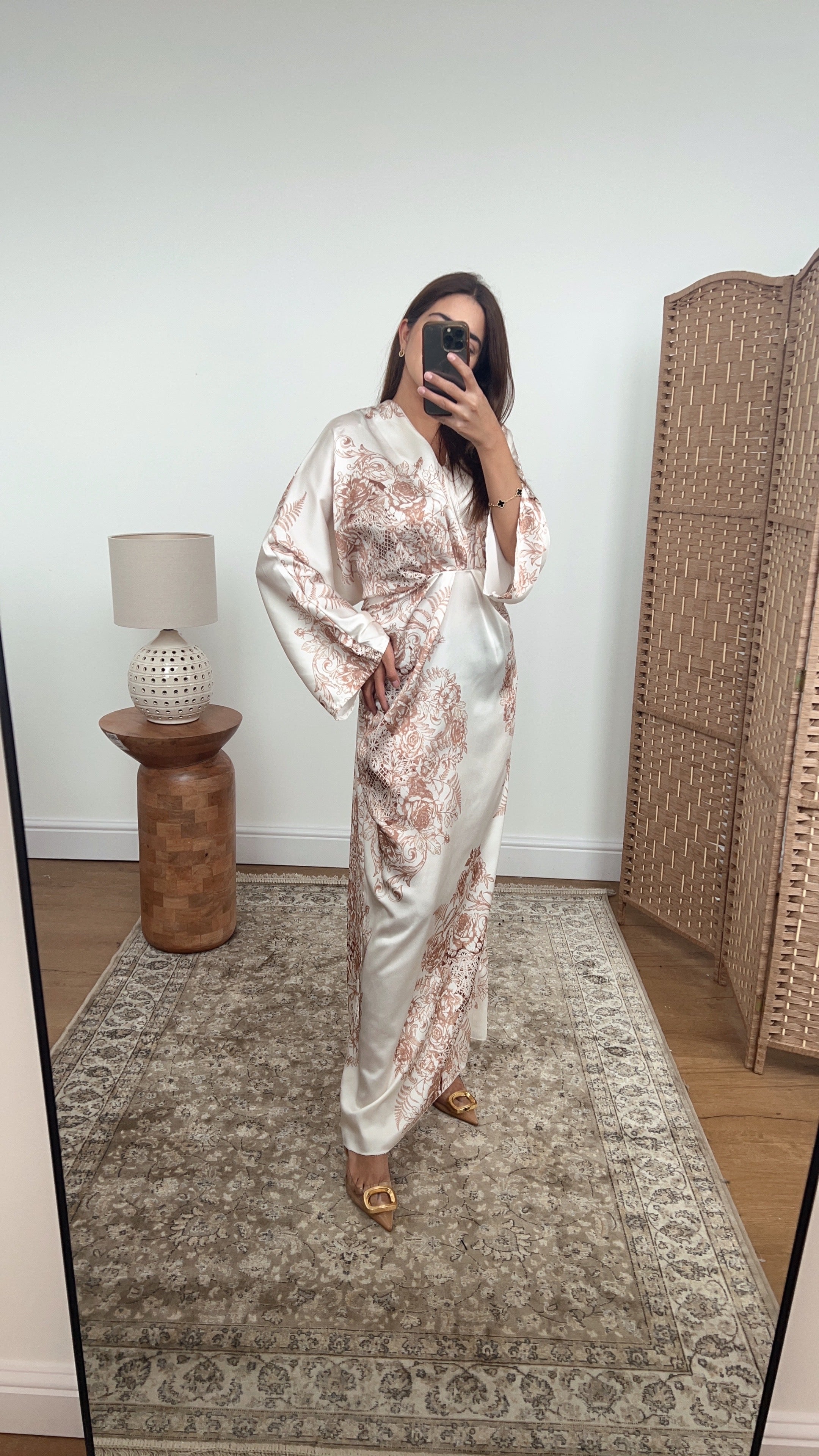 LAINA ROBE EN BEIGE