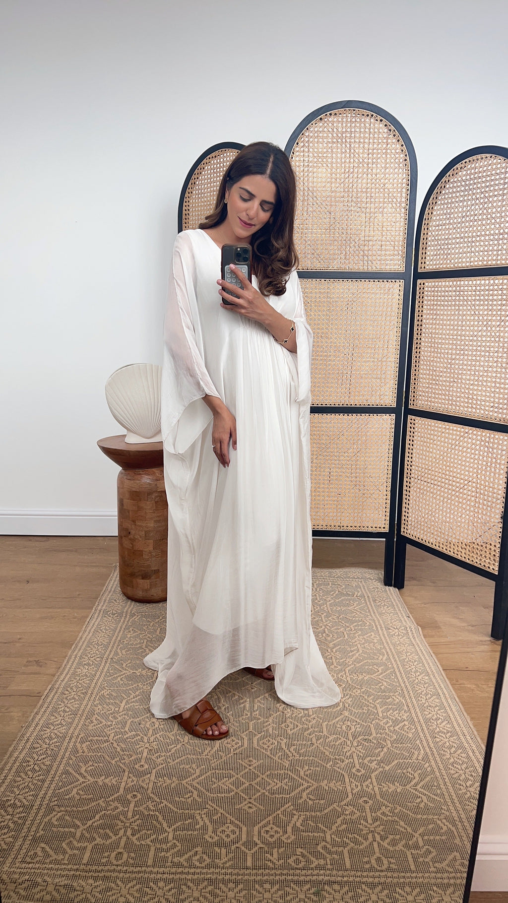 SANNE ROBE EN IVOIRE