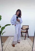 ENSEMBLE CROCHET LILAS - HALI