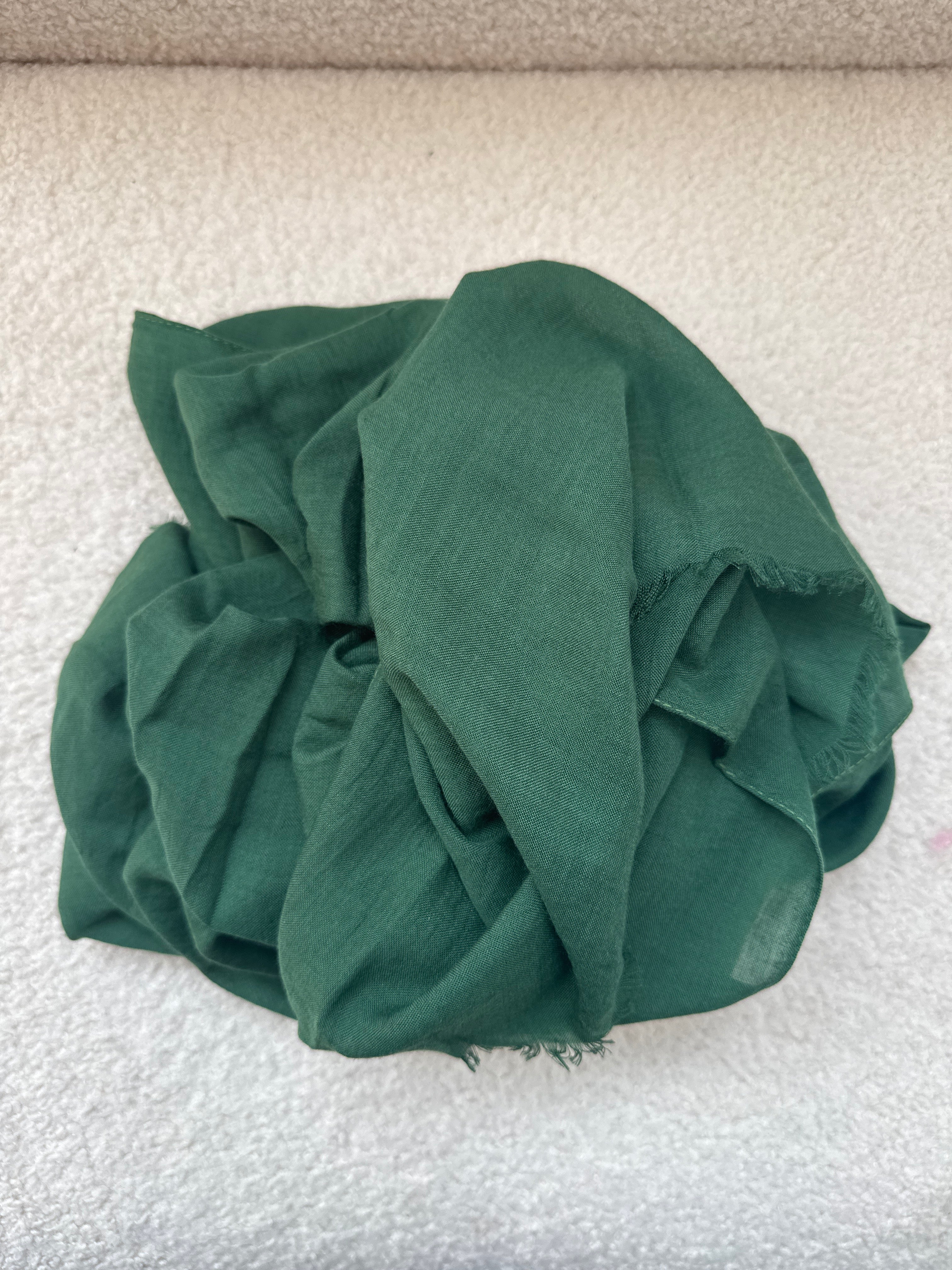 COTON HIJAB - VERT BOUTEILLE