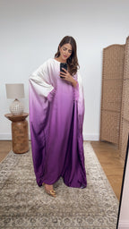 ANALIA CAFTAN EN OMBRÉ PURPLE