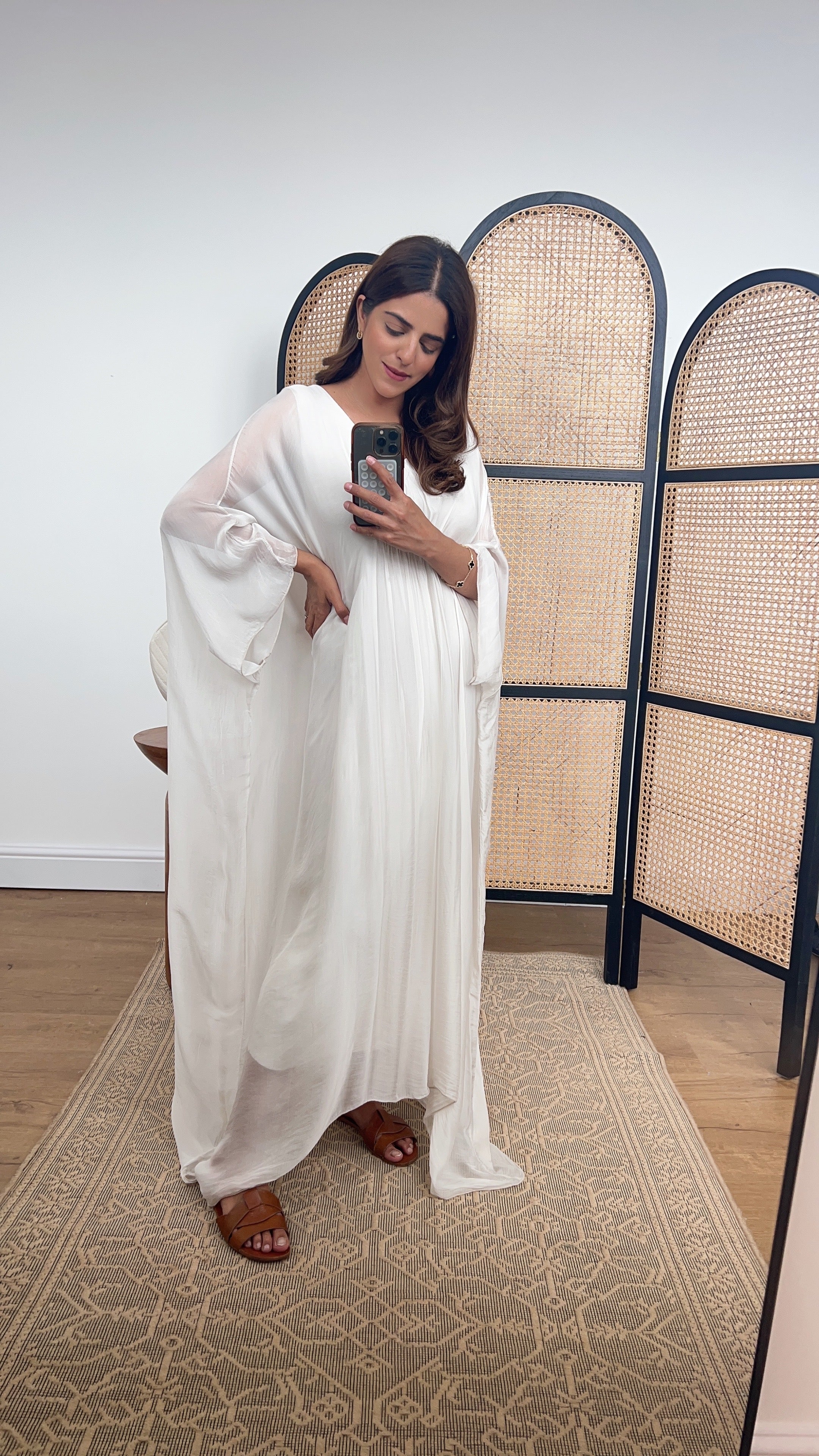 SANNE ROBE EN IVOIRE