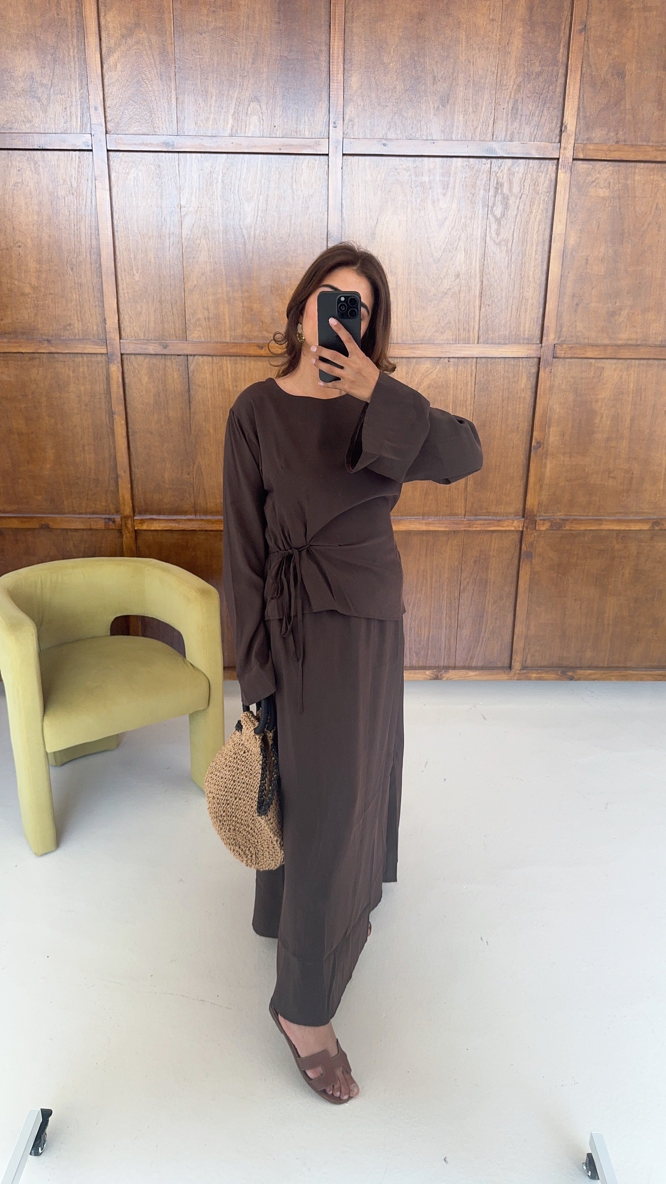 ENSEMBLE JUPE NOUÉ TAILLE COCO - AVILNA