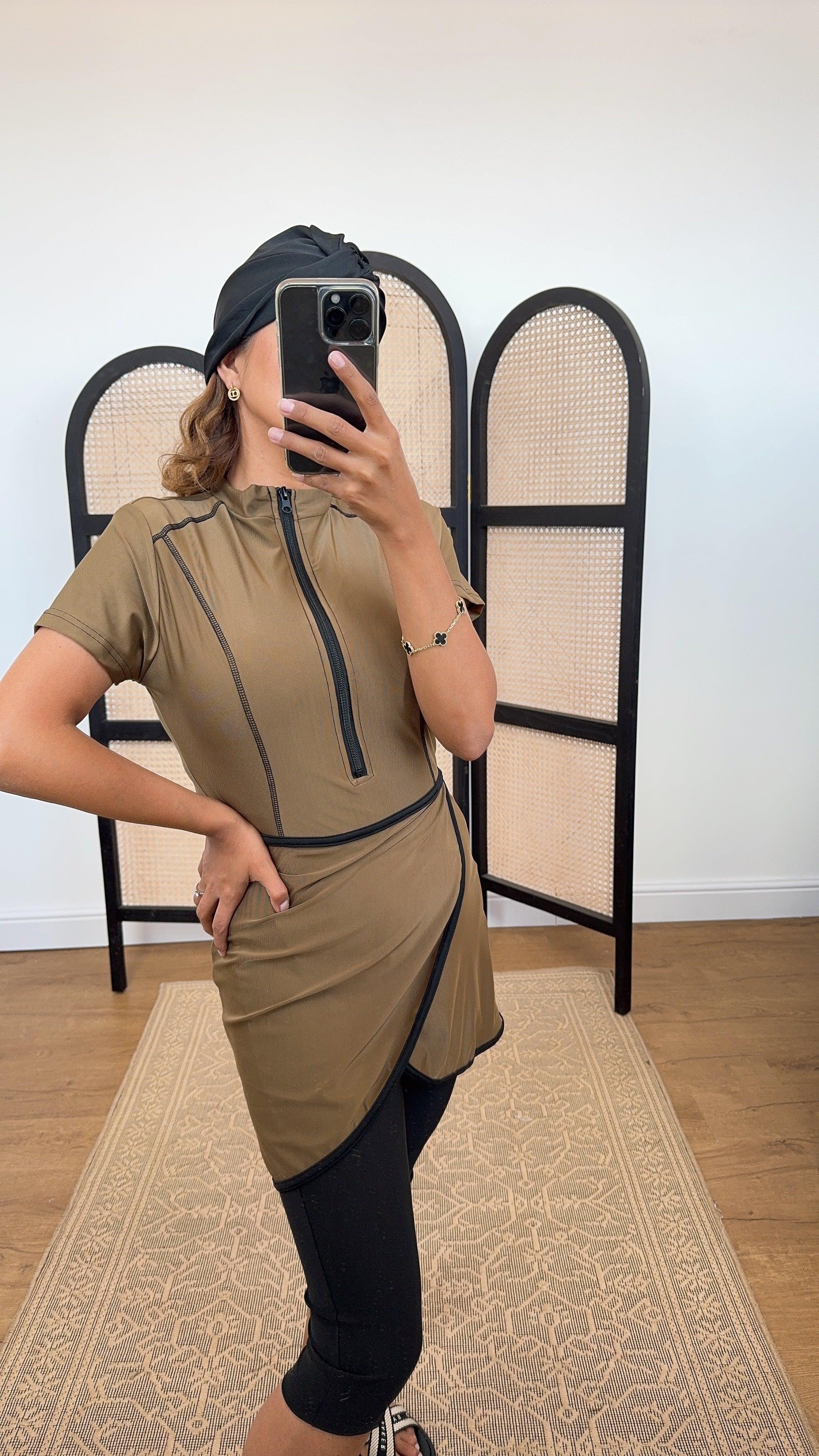ZANIA MAILLOT DE BAIN EN OLIVE
