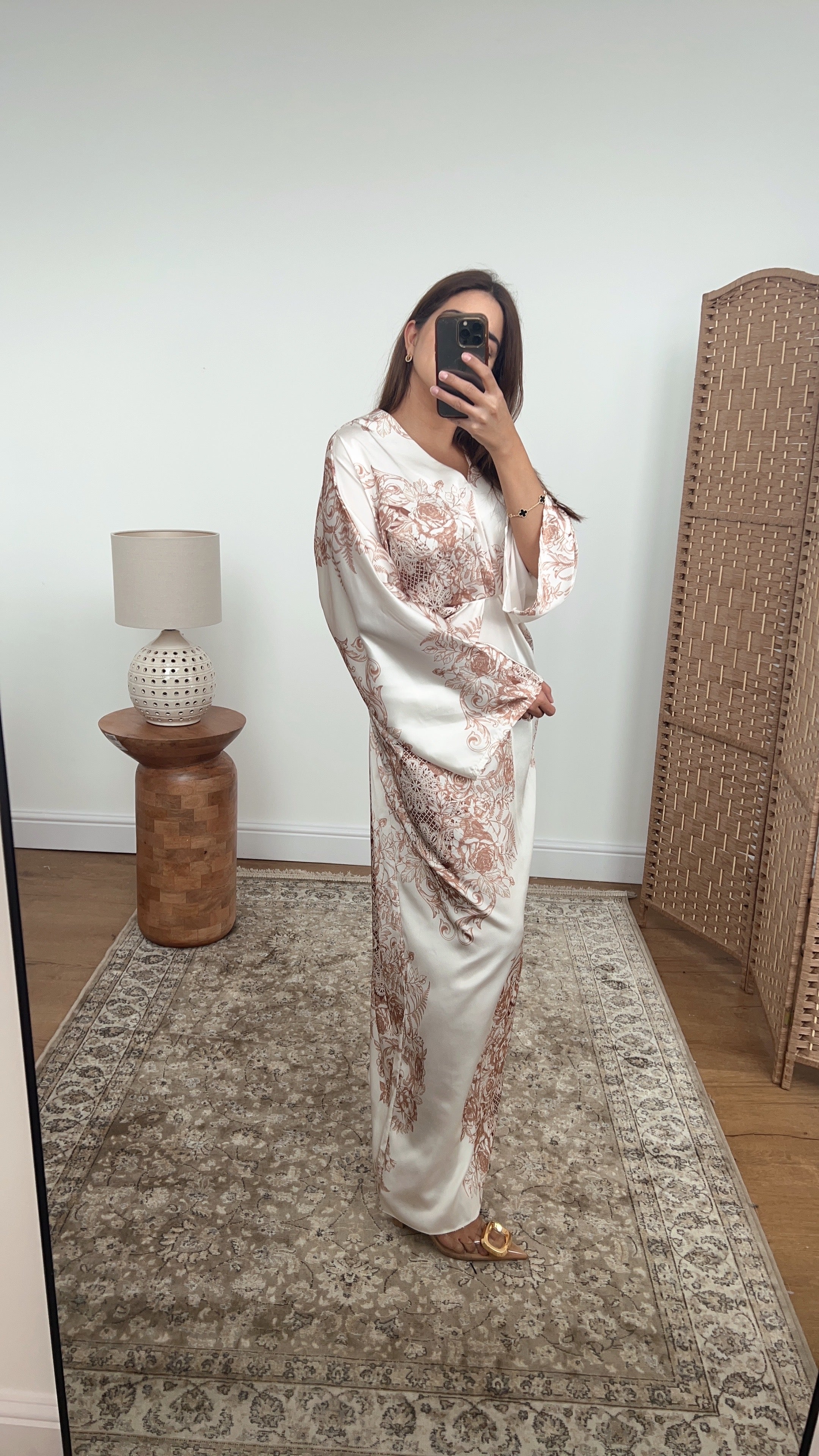 LAINA ROBE EN BEIGE