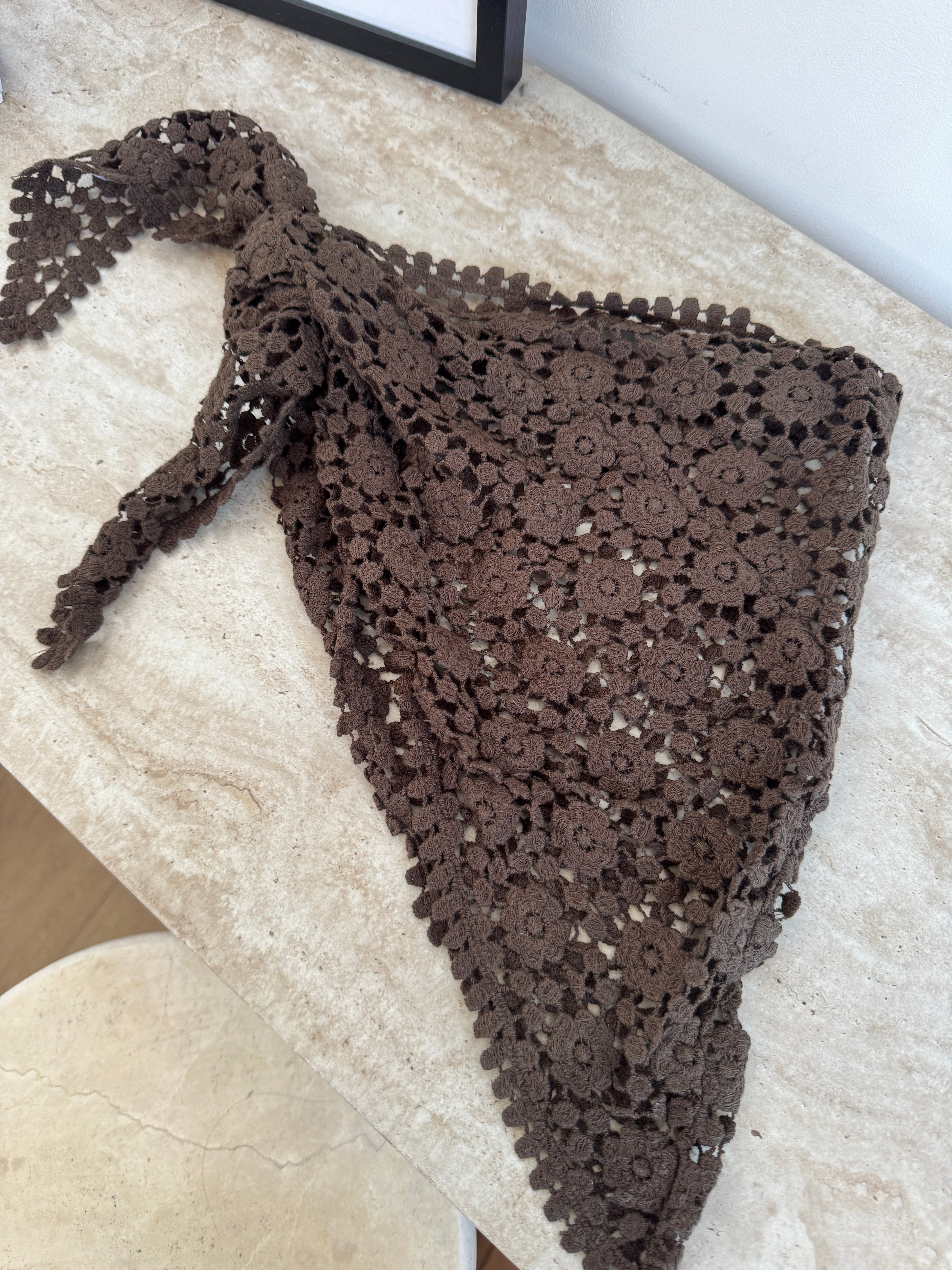 CROCHET CHOCOLAT TAILLE CEINTURE