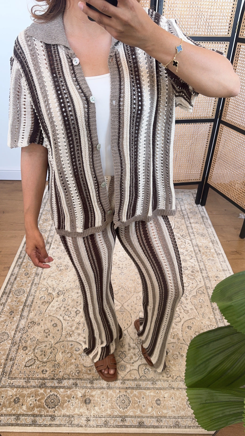 RAYÉ CROCHET ENSEMBLE - OIA