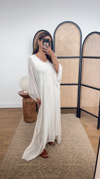 SANNE ROBE EN IVOIRE
