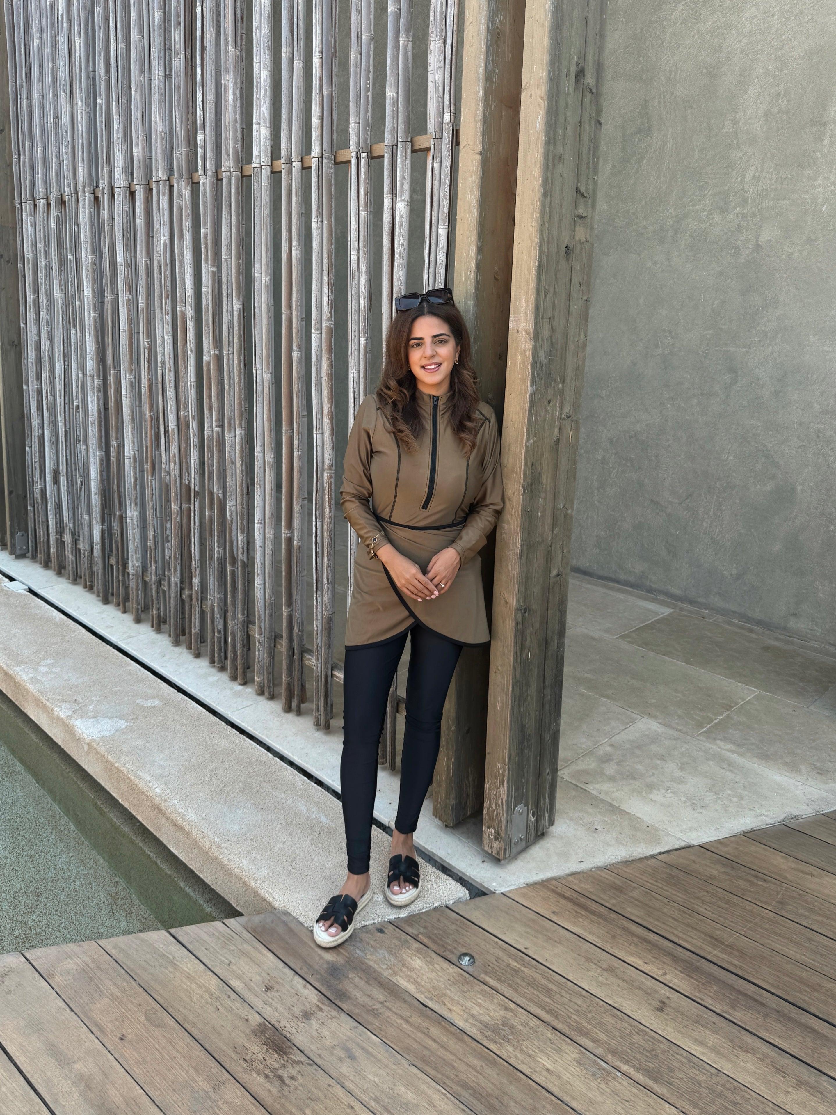 KEYA MAILLOT DE BAIN EN OLIVE