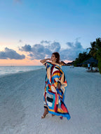Mosaic kaftan dress- Yair - 3
