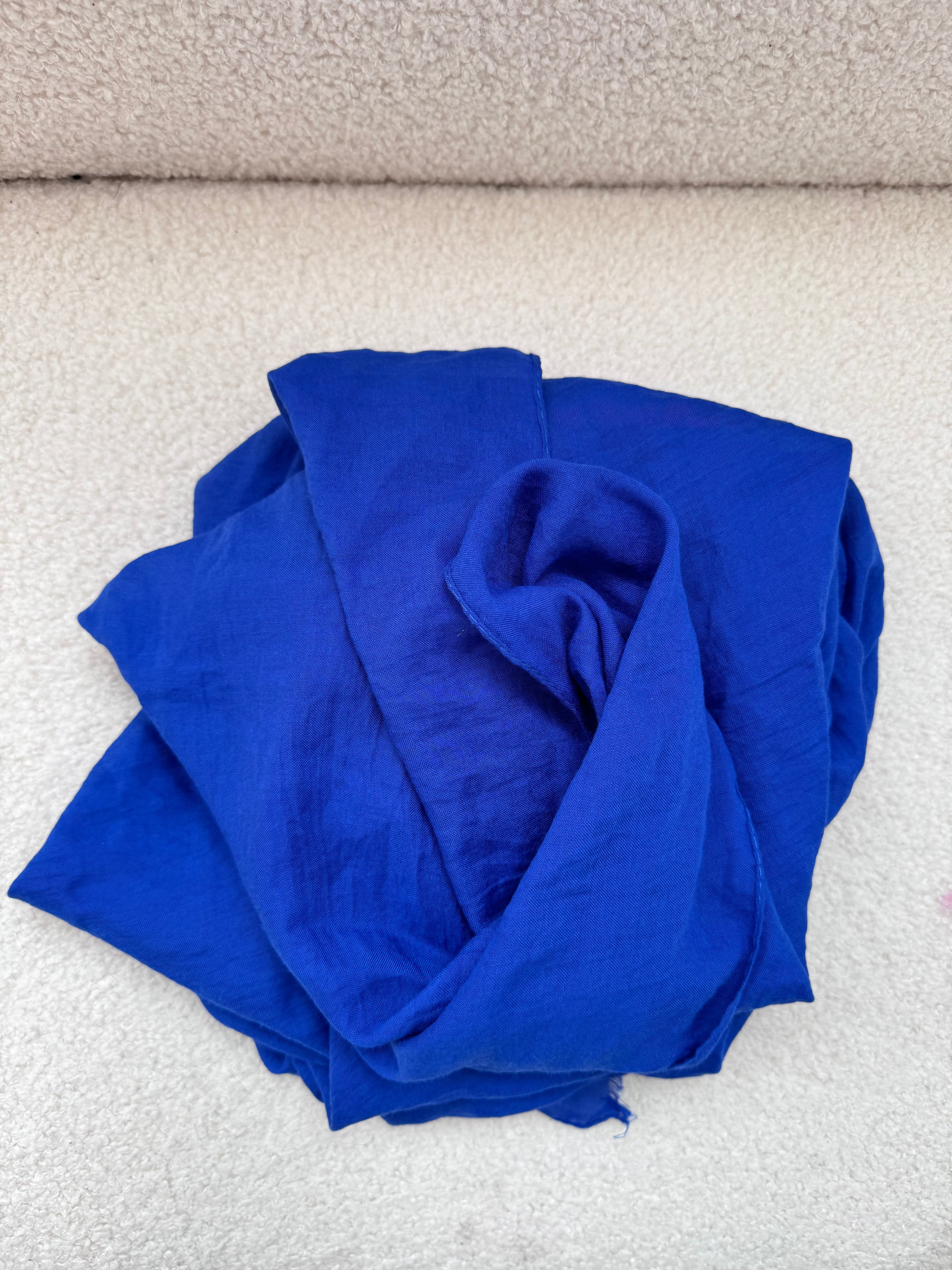 COTON HIJAB - BLEU ROYAL